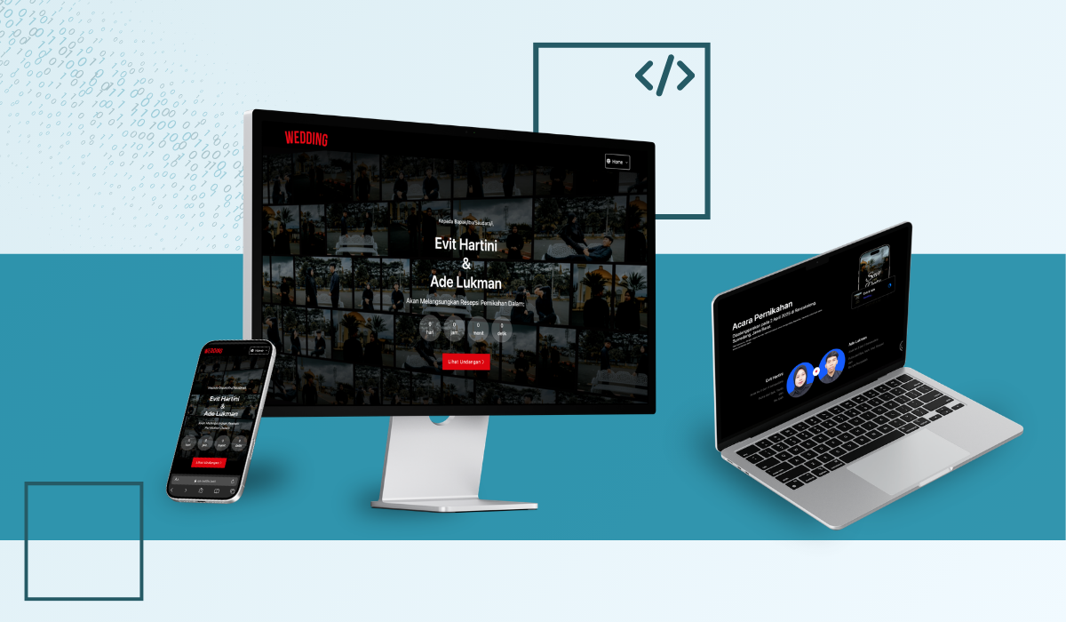 Netflix-Themed Wedding Invitation